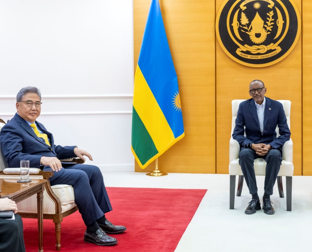 박진 장관, 르완다 카가메(Kagame) 대통령 면담