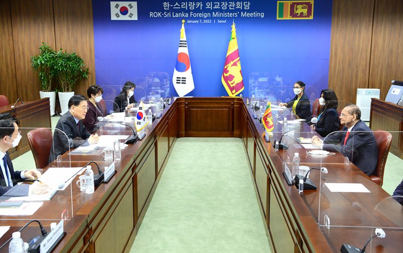 한-스리랑카 외교장관 회담(1.7.) 개최